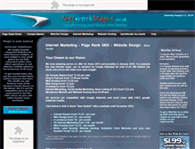Tablet Screenshot of networkmagic.co.uk